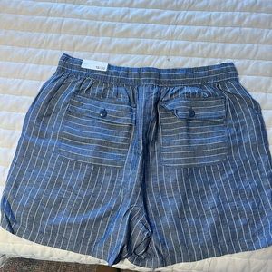 Linen blend shorts Lane Bryant